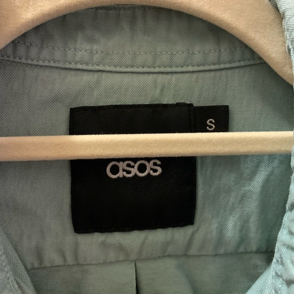 ASOS Men Short Sleeve Button Down Shirt - Picture 7 of 9